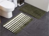 Rug Pad for Bathroom Amazon Bathroom Rug Mat 20"x 32" Green Set Of 2 Pack