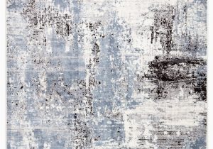 Rug White and Blue Altair Abstract White & Blue area Rug – Burke Decor