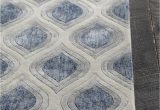 Rug with Blue Accents Clara Collection Hand Tufted area Rug In Blue Grey White