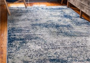 Rug with Blue Accents Navy Blue Ethereal area Rug Blue Accents Living Room