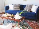 Rug with Blue Couch Design Updates In the Living Room Annabode Denvers 1