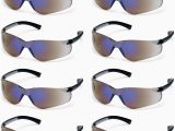 Rugged Blue Diablo Safety Glasses Pyramex Ztek Safety Glasses Blue Mirror Lens S2575s 12 Pair Pack