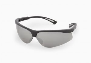 Rugged Blue Safety Glasses Smoked Mirror Safety Glasses