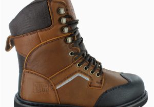 Rugged Blue Work Boots Rugged Blue 8″ Adult Male Jackson soft toe Work Boots – Brown 9.5m Medium