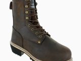 Rugged Blue Work Boots Rugged Blue Ms003-st-14w Pioneer Ii Insulated Logger Boot Steel toe – 14w, English, Capacity, Volume, Leather, 14w, Brown ()