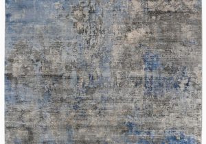 Rugs Blue and Gray Exquisite Rugs Koda Hand Woven 3394 Blue Gray area Rug