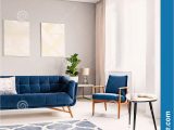 Rugs for Blue sofa Elegant Living Room Interior with A Dark Blue Couch and A