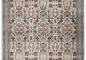 Rust and Gray area Rug Colette Tribal Rust Gray area Rug 5 3"x7 7"