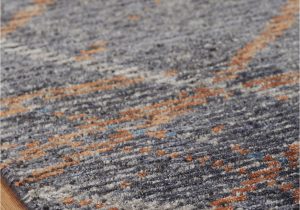 Rust and Gray area Rug Regal Vivid Style