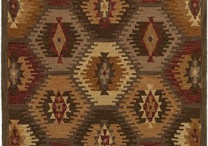 Rust Colored 8×10 area Rug Rizzy Home Collection Wool area Rug 8 X 10 Multi Tan Khaki Olive Green Dark Rust Camel southwest Tribal
