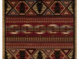 Rustic area Rugs for Sale Lodge King Red Pine Rustic southwest area Rug 7 10"x9 10"