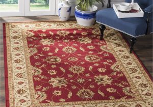 Safavieh Lyndhurst Red Ivory area Rug Safavieh Lyndhurst Miah Floral Border area Rug, Red/ivory, 3’3″ X 5’3″