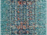 Safavieh Monaco Blue Multi Rug Safavieh Monaco Collection Mnc208j area Rug, 2’2″ X 4′, Blue/multi