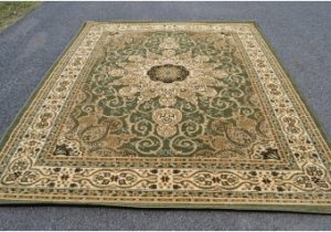 Sage Green and Beige area Rugs Sage Green Beige 5×8 area Rugs Traditional Carpet New Ebay