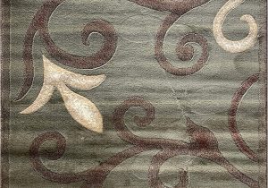 Sage Green and Brown area Rug Emirates Modern area Rug Contemporary Sage Green & Brown