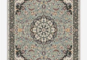 Sage Green area Rug 5×7 the Sima Sage Updates A Traditional Kashan Style Floral Rug