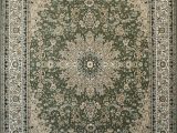 Sage Green area Rugs Target New City Sage Green Traditional isfahan Wool Persian area Rugs 5 2 X 7 3