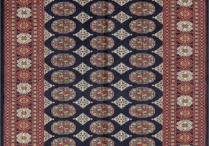Sam S Club Large area Rugs Bokhara Blue Hand Knotted 4 8" X 6 9" area Rug 700