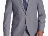 Savile Row Bath Rugs Savile Row Co Avedon Grey Two button Notch Lapel Slim Fit Bi Stretch Suit Separate Jacket
