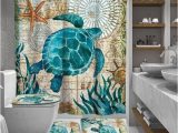 Sea Turtle Bath Rug ð°kaufe MeeresschildkrÃ¶ten Wasserdichte Badezimmer Dusche Vorhang …