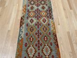 Secure area Rug to Carpet E Of A Kind Hand Knotted orange 2 7" X 10 1" Runner Wool area Rug