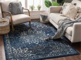 Shabby Chic area Rugs Target Amazon.com: Well Woven Coverly Blue & Beige Vintage Medallion …