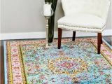 Shabby Chic Style area Rugs French Quarter Floral area Rug 5×7 Shabby Decor Persian