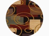 Shaw area Rugs Home Depot Contempo Multi-colour 7 Ft. 8-inch X 7 Ft. 8-inch Round area Rug