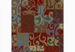 Shaw area Rugs Home Depot Modern Tapestry Multi-colour 3 Ft. 10-inch X 5 Ft. 6-inch Rectangular area Rug