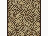 Shaw area Rugs Home Depot Zebra Quilt Brown 5 Ft. 3-inch X 7 Ft. 10-inch Rectangular area Rug