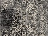 Shique Turkish Bath Rug Collection Loloi Rugs Emory Collection Black Ivory area Rug 1 6" X 1 6"