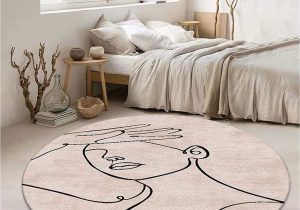 Shop area Rugs by Size Round area Rugs Bedroom Bedside Carpet 80 Cm 100 Cm 120 Cm 140 Cm …
