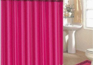 Shower Curtains with Matching Bath Rugs Wpm Ahf 4 Piece Bath Rug Set 3 Piece Pink Zebra Bathroom Rugs with Fabric Shower Curtain and Matching Rings