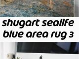 Shugart Sealife Blue area Rug Shugart Sealife Blue area Rug 3 Lashroomdecor Wrought