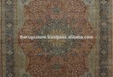 Silk area Rugs for Sale Hand Knotted Pure Real Silk Persian Design 8×10 area