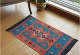 Small area Rugs 2 X 3 Secret Sea Collection Modern Bohemian Style Small area Rug, 2′ X 3 …