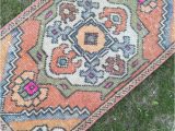 Small oriental Rug for Bathroom Small Lovely Vintage Turkish oriental Ruglow Pile Distressed