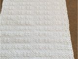 Small White Bath Rug White Rug Scandinavian Rug Throw Rug Small Rug Runner