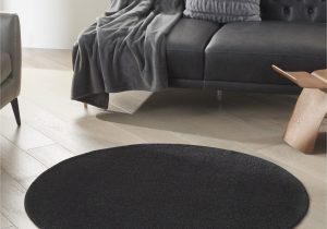 Solid Black Round area Rug Nourison Essentials Indoor/outdoor Black 4′ X Round area Rug, (4 …