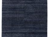 Solid Blue Runner Rug origin Hand Knotted solid Dark Blue Runner Rug 3×12