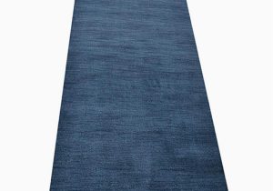 Solid Blue Wool Rug Details About Hand Knotted solid Blue Gabbe Wool Carpet Contemporary oriental 10×13 area Rug