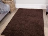 Solid Chocolate Brown area Rug solid Chocolate Brown Shaggy Rugs Dense Long Pile Non Shed Living Room Rug Cheap