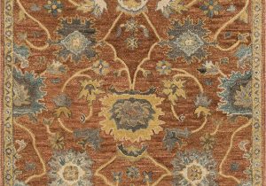 Solid Color area Rugs Lowes Durkee Rust Gold area Rug