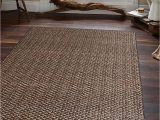 Solid Dark Brown area Rug Farmhouse Hand Woven Jute 5×8 Carpet Indian oriental solid Brown 6×9 area Rug