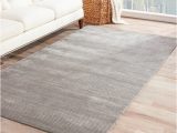 Solid Gray area Rug 8×10 Shop Phase Handmade solid Gray Silver area Rug 8 X 10