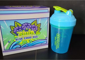 Sour Blue Chug Rug Collectors Box sour Blue Chug Rug Faze Rug *rare* Gfuel Collectors Box and Shaker