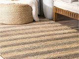 Square area Rugs for Sale Striped Pattern Square Jute area Rug 5 X 5 for Bedroom – Etsy …