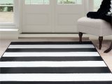 Striped area Rugs 5 X 7 Hastings Home 5 X 7 Black and White Indoor Stripe area Rug In the …