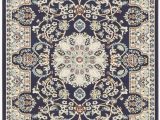 Stuart Blue Beige area Rug astoria Grand Jackson Navy Blue area Rug