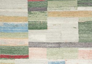Stuart Blue Beige area Rug Levi Gemetric Hand Knotted Green Ivory Red area Rug